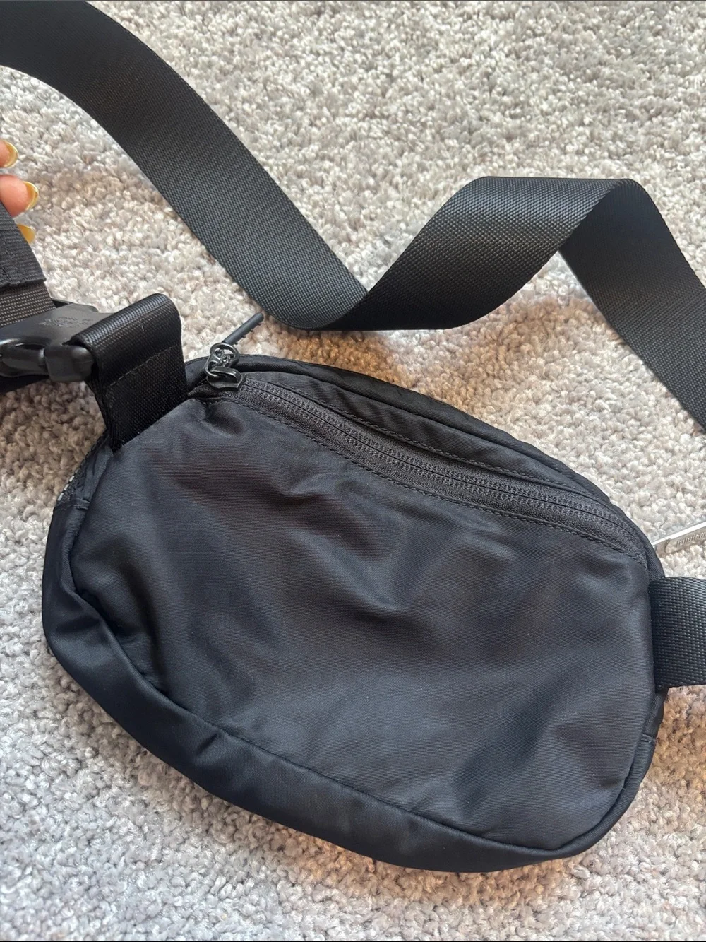 lululemon athletica Black  Belt Bag